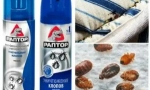 Спрей та аерозолі з клопів