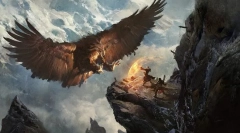 Де жив казковий птах оборки?