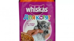 Whiskas для кошенят - хороший корм? Відгуки, огляд композиції